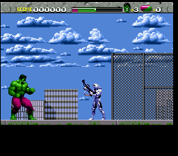 Incredible Hulk, The (USA) In game screenshot
